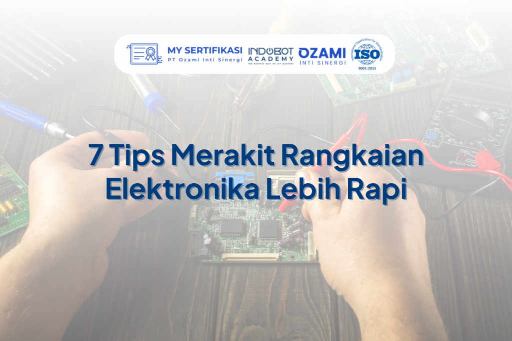 7 Tips Merakit Rangkaian Elektronika Lebih Rapi