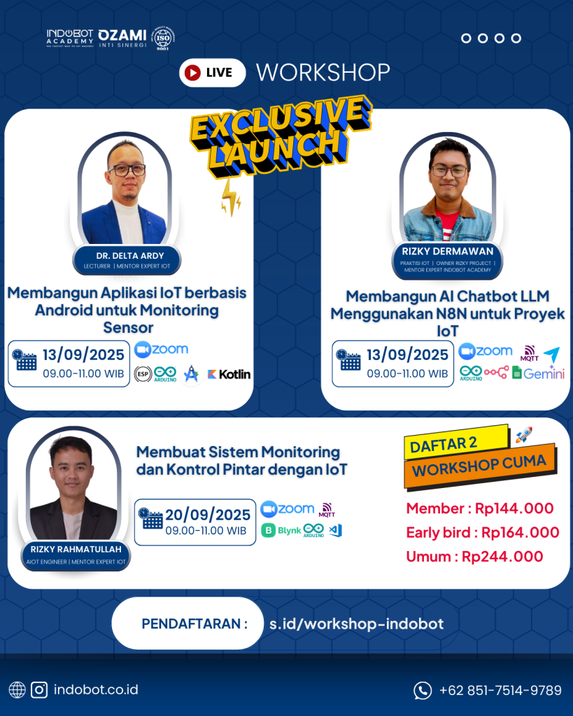 Pilihan Workshop Ini Bikin Kamu Jago IoT